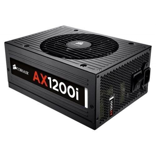 Corsair AXi Series AX1200i 1200W 80+ Platinum Fully Modular Power Supply PSU 2 Corsair AXi Series AX1200i 1200W 80+ Platinum Fully Modular Power Supply PSU - Image 2