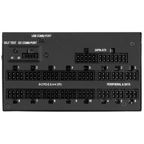 Corsair AXi Series AX1500i 1500W 80+ Titanium Fully Modular Power Supply PSU 5 Corsair AXi Series AX1500i 1500W 80+ Titanium Fully Modular Power Supply PSU - Image 5