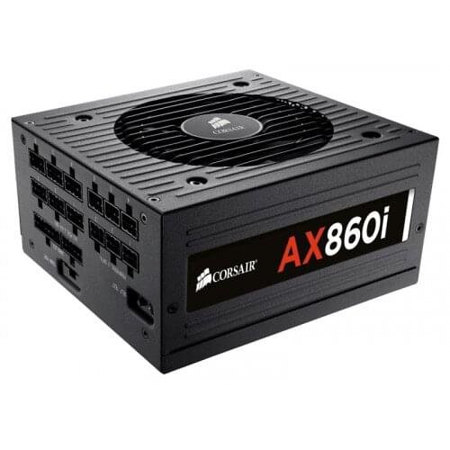 Corsair AXi Series AX860i 860W 80+ Platinum Fully Modular Power Supply PSU 1 Corsair AX860i 860W 80+ Platinum Fully Modular Power Supply PSU
