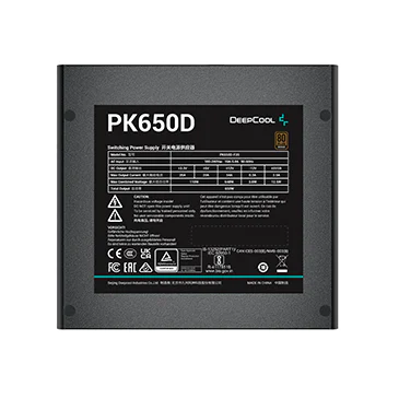 DeepCool PK650D 80 PLUS Bronze Power Supply – Reliable 650W ATX PSU 2 DeepCool PK650D 80 PLUS Bronze Power Supply – Reliable 650W ATX PSU - Image 2