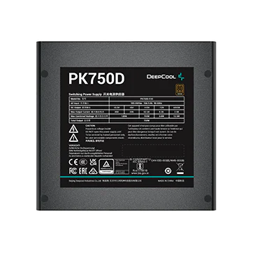 DeepCool PK750D PSU – 750W 80 Plus Bronze Power Supply 3 DeepCool PK750D PSU – 750W 80 Plus Bronze Power Supply - Image 3
