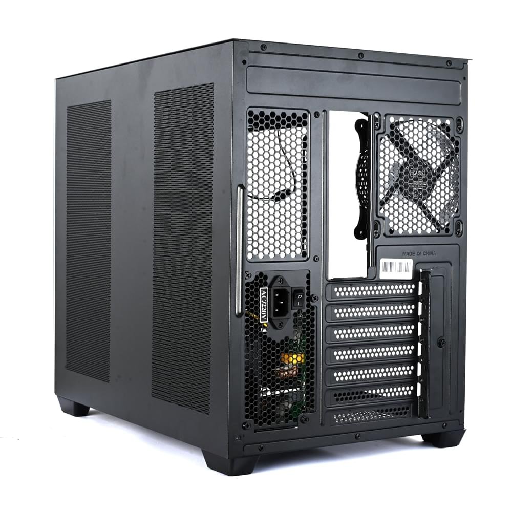 Ease EC124B ARGB Tempered Glass Mid-Tower ATX Gaming Case - Black - Image 5