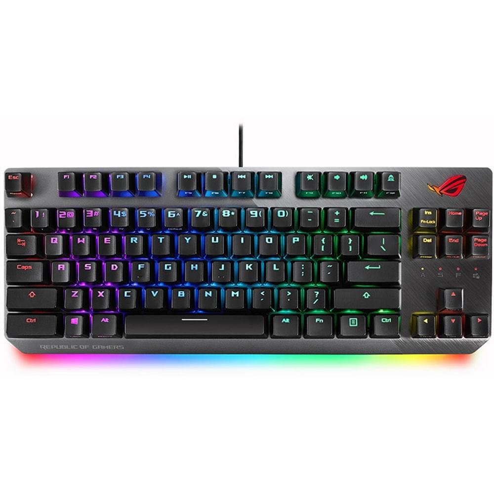 Asus Rog Strix Scope TKL RGB Mechanical Gaming Keyboard - Red Switches