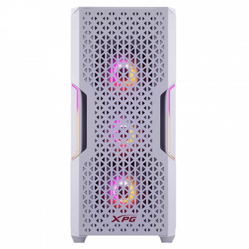 XPG STARKER Mid‑Tower PC Case White – Tempered Glass ATX Gaming Chassis - Image 2