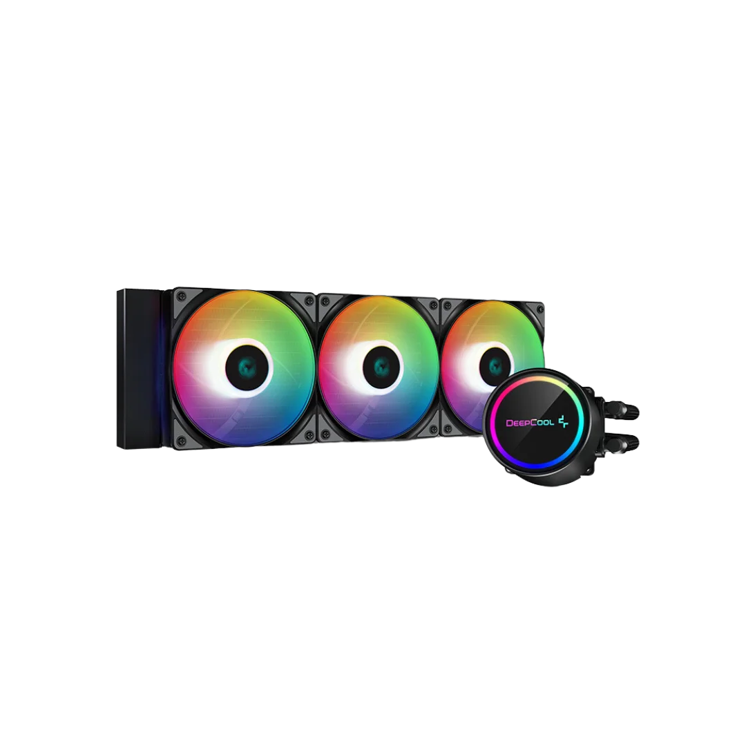 DeepCool GAMMAXX L360 ARGB 360mm AIO Liquid CPU Cooler with triple ARGB fans