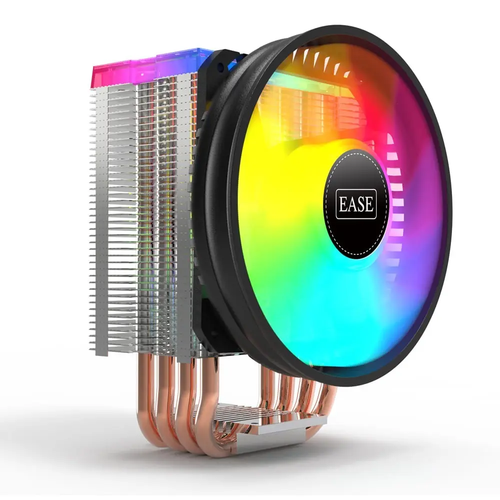 EASE EAF1213 Air Cooler – 4 Heatpipe ARGB Cooling Solution 1 EASE EAF1213 Air Cooler with 4 heatpipe design