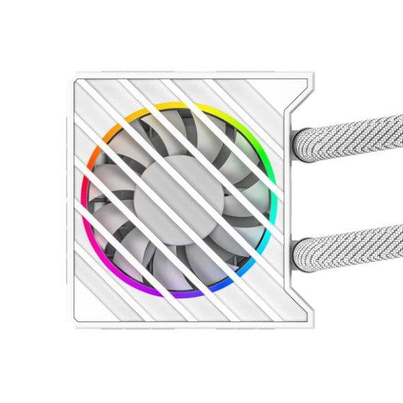 ID‑COOLING DASHFLOW 360 XT LITE Liquid Cooler White – 360mm ARGB CPU Cooling System - Image 6