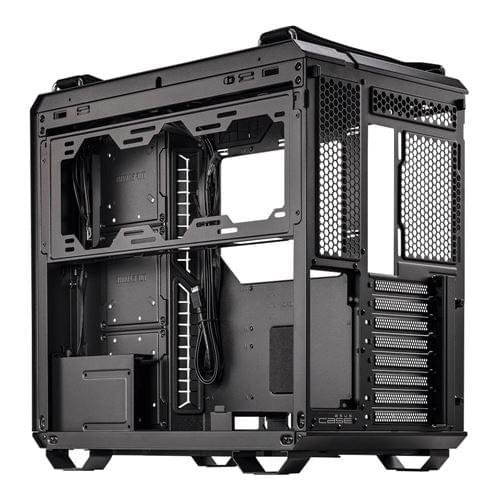 ASUS TUF Gaming GT502 Mid‑Tower ATX Gaming Case – Dual‑Chamber Black - Image 2