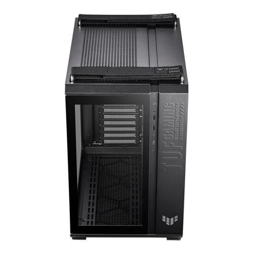 ASUS TUF Gaming GT502 Mid‑Tower ATX Gaming Case – Dual‑Chamber Black - Image 4