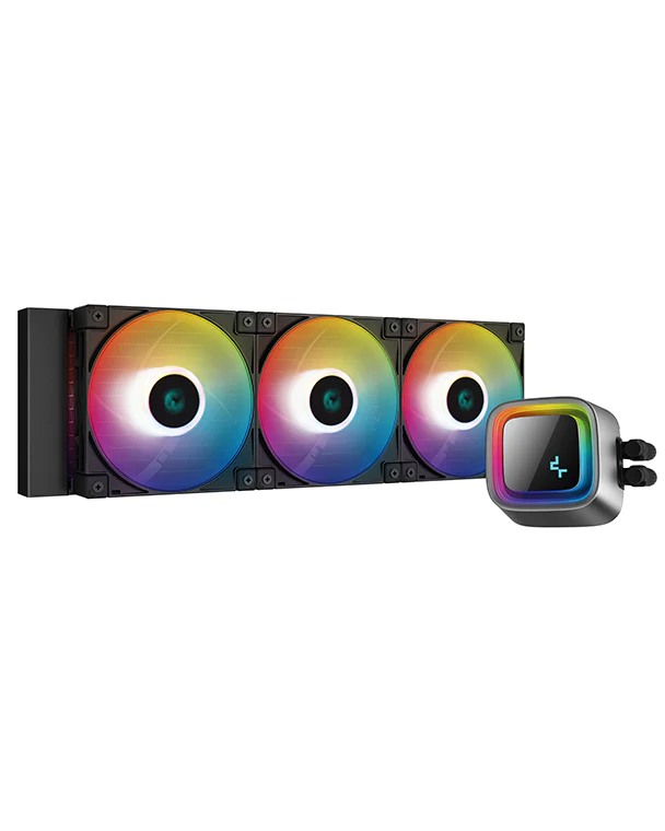 DeepCool LS720 360mm CPU Liquid Cooler Black – Premium ARGB AIO Cooling 2 DeepCool LS720 360mm CPU Liquid Cooler Black – Premium ARGB AIO Cooling - Image 2
