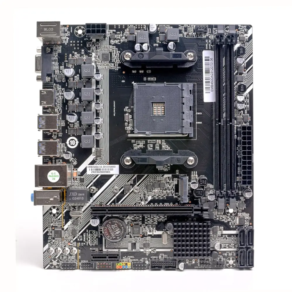 EMB450DA AM4 DDR4 Motherboard – Ease B450 microATX Board 2 EMB450DA AM4 DDR4 Motherboard – Ease B450 microATX Board - Image 2