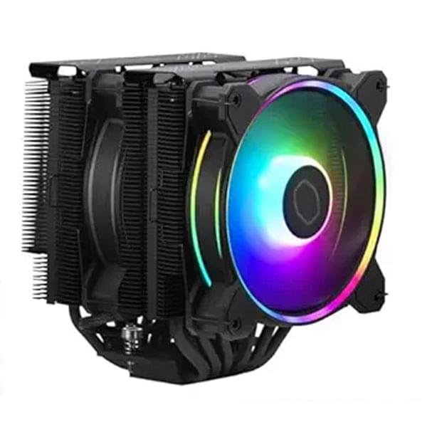 Cooler Master Hyper 622 Halo Black CPU Air Cooler – Dual Tower ARGB Performance Cooling 2 Cooler Master Hyper 622 Halo Black CPU Air Cooler – Dual Tower ARGB Performance Cooling - Image 2