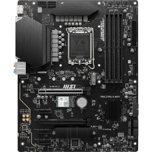PRO Z790‑S WiFi DDR5 Motherboard – MSI Intel LGA1700 Board 2 PRO Z790‑S WiFi DDR5 Motherboard – MSI Intel LGA1700 Board - Image 2