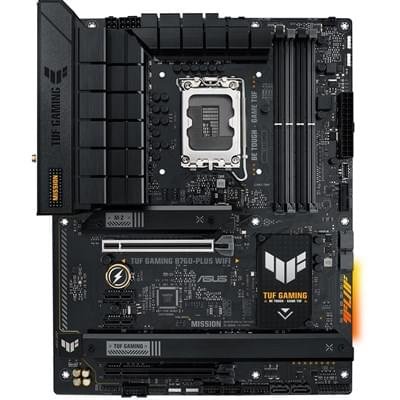 TUF GAMING B760‑PLUS WIFI DDR5 Motherboard – ASUS Intel LGA1700 Board 2 TUF GAMING B760‑PLUS WIFI DDR5 Motherboard – ASUS Intel LGA1700 Board - Image 2