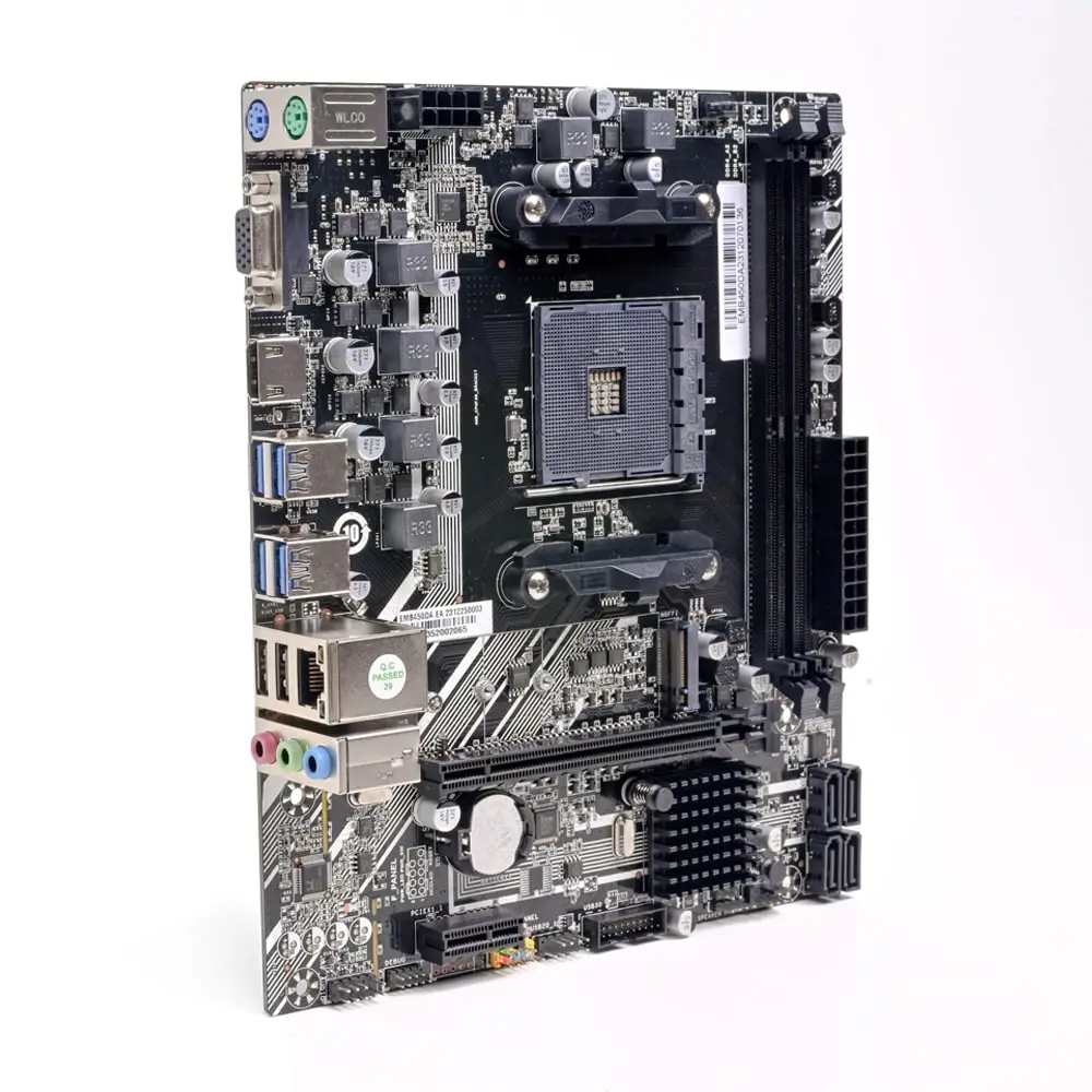 EMB450DA AM4 DDR4 Motherboard – Ease B450 microATX Board 3 EMB450DA AM4 DDR4 Motherboard – Ease B450 microATX Board - Image 3