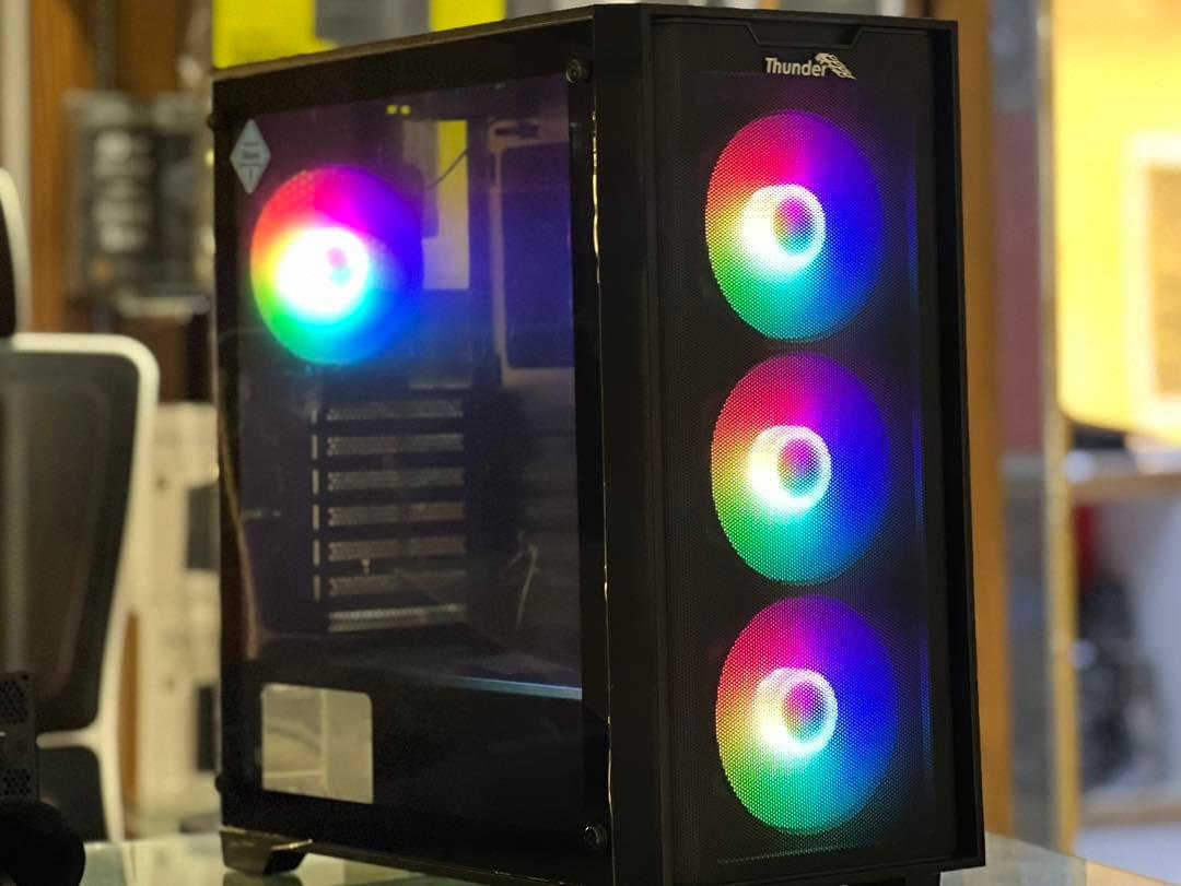 Thunder Casing Nitro TGC 648 with 4x rgb fans 2 Thunder Casing Nitro TGC 648 with 4x rgb fans - Image 2