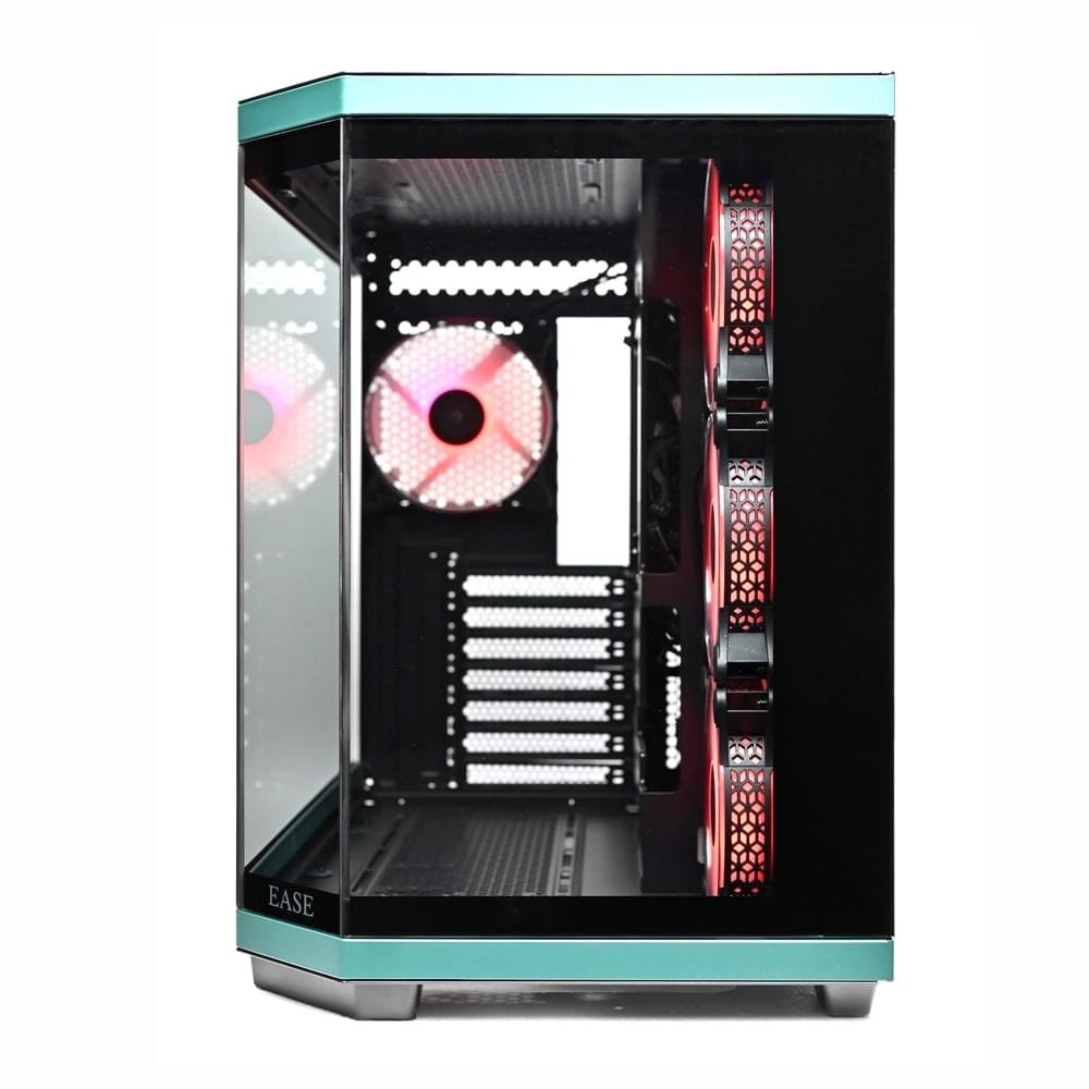 EASE EC124B Pro ARGB Mid‑Tower Gaming Case – Tempered Glass ATX Chassis 3 EASE EC124B Pro ARGB Mid‑Tower Gaming Case – Tempered Glass ATX Chassis - Image 3
