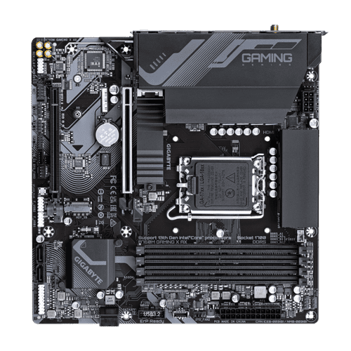 B760M Gaming X AX DDR5 Motherboard – Gigabyte Intel LGA1700 Board 4 B760M Gaming X AX DDR5 Motherboard – Gigabyte Intel LGA1700 Board - Image 4
