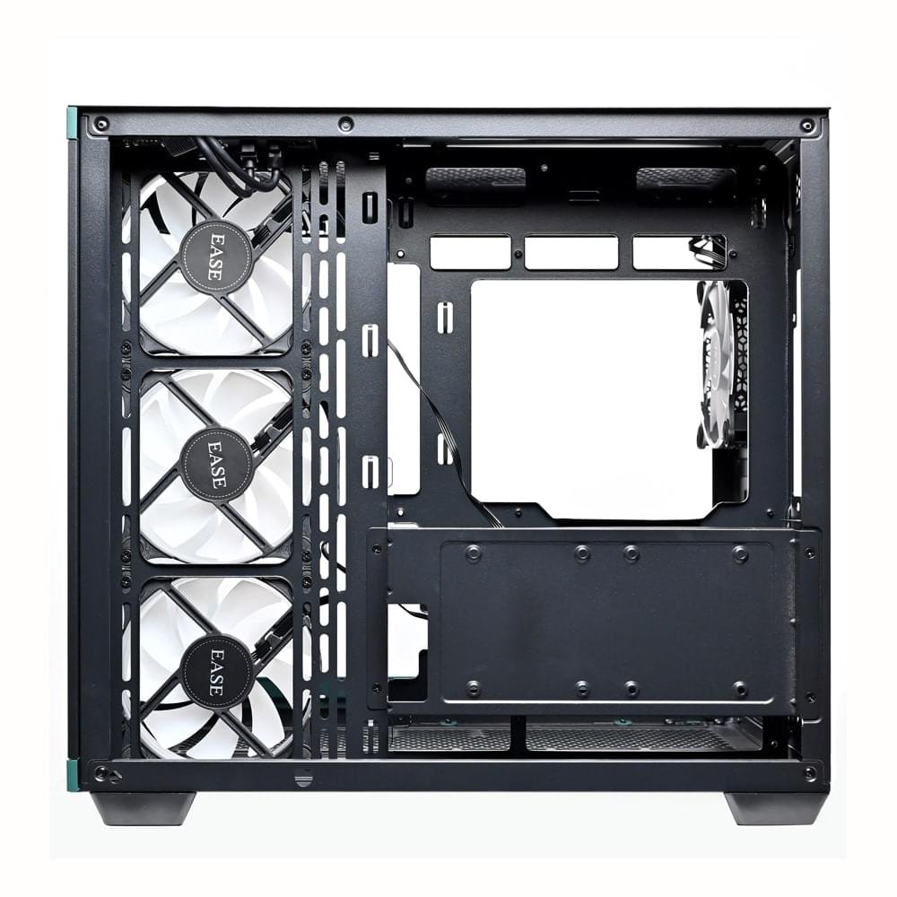 EASE EC124B Pro ARGB Mid‑Tower Gaming Case – Tempered Glass ATX Chassis 5 EASE EC124B Pro ARGB Mid‑Tower Gaming Case – Tempered Glass ATX Chassis - Image 5
