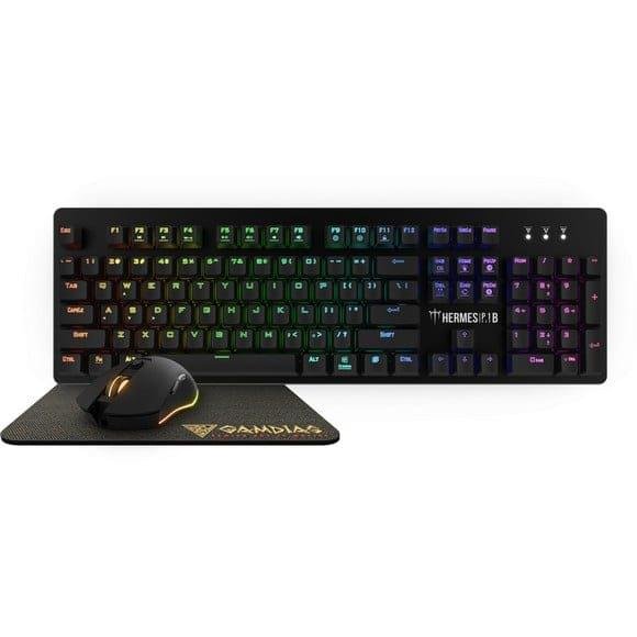 Gamdias Hermes P1b RGB Mechanical 3-in-1 Gaming Combo – Ultimate Gaming Setup