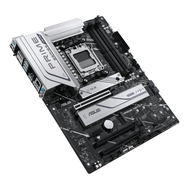 Asus Prime X670-P-CSM DDR5 AMD AM5 ATX Motherboard - Image 2