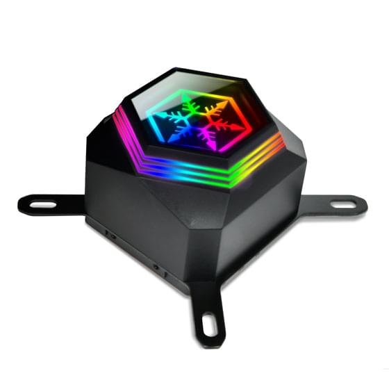 SilverStone PF240 240mm ARGB AIO Liquid CPU Cooler – Black | Efficient RGB Cooling - Image 2