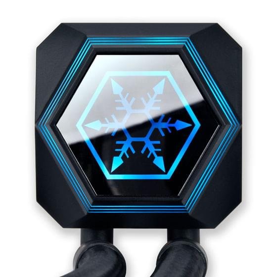 SilverStone PF240 240mm ARGB AIO Liquid CPU Cooler – Black | Efficient RGB Cooling - Image 3