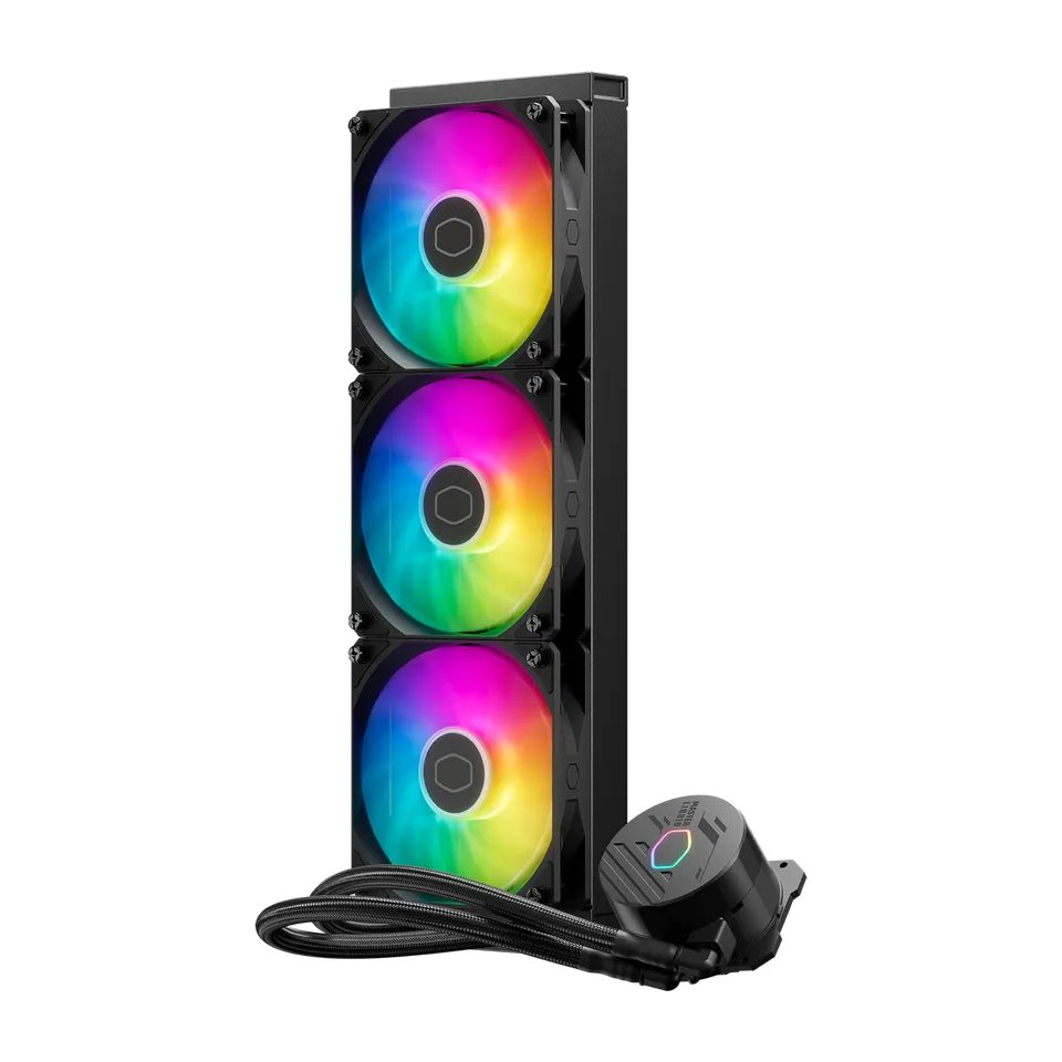 Cooler Master MasterLiquid 360L Core ARGB 360mm Liquid CPU Cooler | High‑Performance 2 Cooler Master MasterLiquid 360L Core ARGB 360mm Liquid CPU Cooler | High‑Performance - Image 2