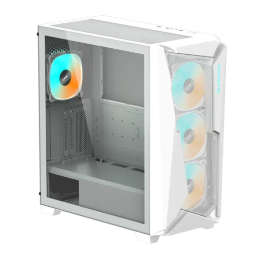 GIGABYTE C301 GLASS V2 Mid‑Tower ATX Gaming Case – Tempered Glass ARGB 2 GIGABYTE C301 GLASS V2 Mid‑Tower ATX Gaming Case – Tempered Glass ARGB - Image 2