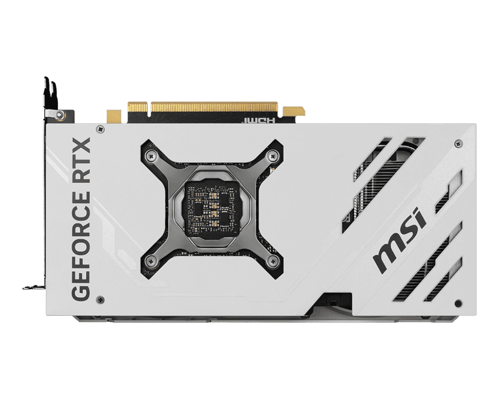 MSI GeForce RTX 4070 12GB Ventus 2X White OC Graphics Card – Compact High-Performance Gaming - Image 3