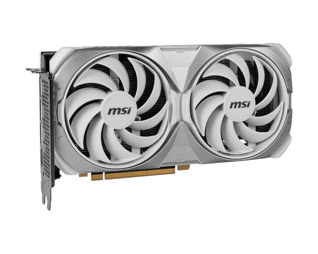MSI GeForce RTX 4070 12GB Ventus 2X White OC Graphics Card – Compact High-Performance Gaming 4 MSI GeForce RTX 4070 12GB Ventus 2X White OC Graphics Card – Compact High-Performance Gaming - Image 4