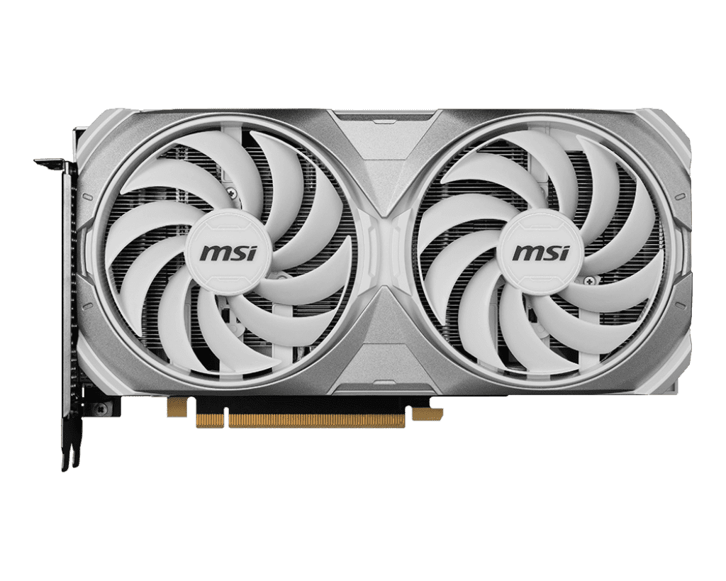MSI GeForce RTX 4070 12GB Ventus 2X White OC Graphics Card – Compact High-Performance Gaming 2 MSI GeForce RTX 4070 12GB Ventus 2X White OC Graphics Card – Compact High-Performance Gaming - Image 2