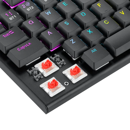 Redragon K618 Horus Wireless RGB Mechanical Keyboard – Tri-Mode Ultra-Thin Low-Profile Gaming Keyboard - Image 4