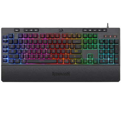 Redragon K512 Shiva RGB Membrane Gaming Keyboard – Programmable RGB & Macro Keys 1 Redragon K512 Shiva RGB membrane gaming keyboard