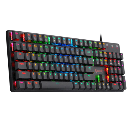 Redragon K589 SHRAPNEL RGB Backlit Mechanical Gaming Keyboard – 104 Keys Low Profile Anti-Ghosting Keyboard - Image 2