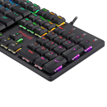 Redragon K589 SHRAPNEL RGB Backlit Mechanical Gaming Keyboard – 104 Keys Low Profile Anti-Ghosting Keyboard - Image 4