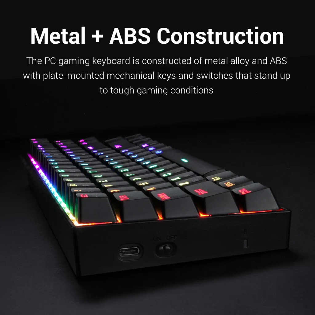 Redragon K599 Deimos Wireless Mechanical Gaming Keyboard 2 Redragon K599 Deimos Wireless Mechanical Gaming Keyboard - Image 2