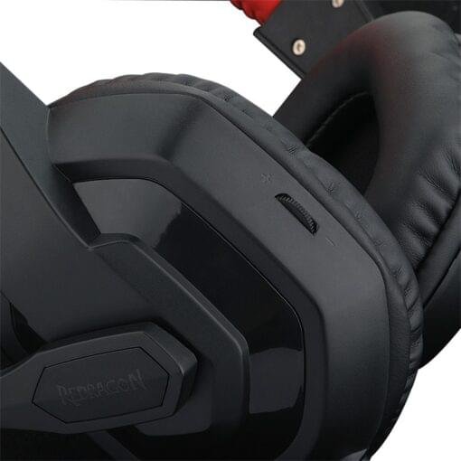 Redragon H120 Ares Wired Gaming Headset – Stereo 3.5mm Audio with High Sensitivity Mic 4 Redragon H120 Ares Wired Gaming Headset – Stereo 3.5mm Audio with High Sensitivity Mic - Image 4