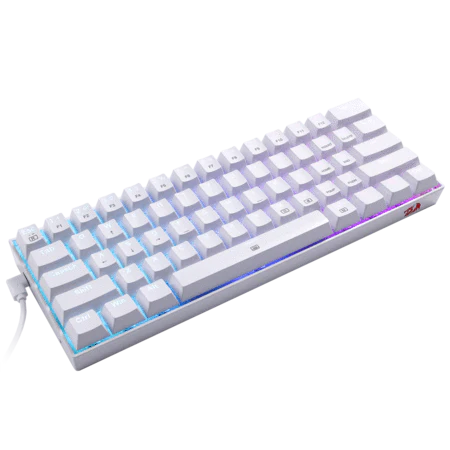 Redragon K630 Dragonborn RGB Mechanical Gaming Keyboard (White) 2 Redragon K630 Dragonborn RGB Mechanical Gaming Keyboard (White) - Image 2