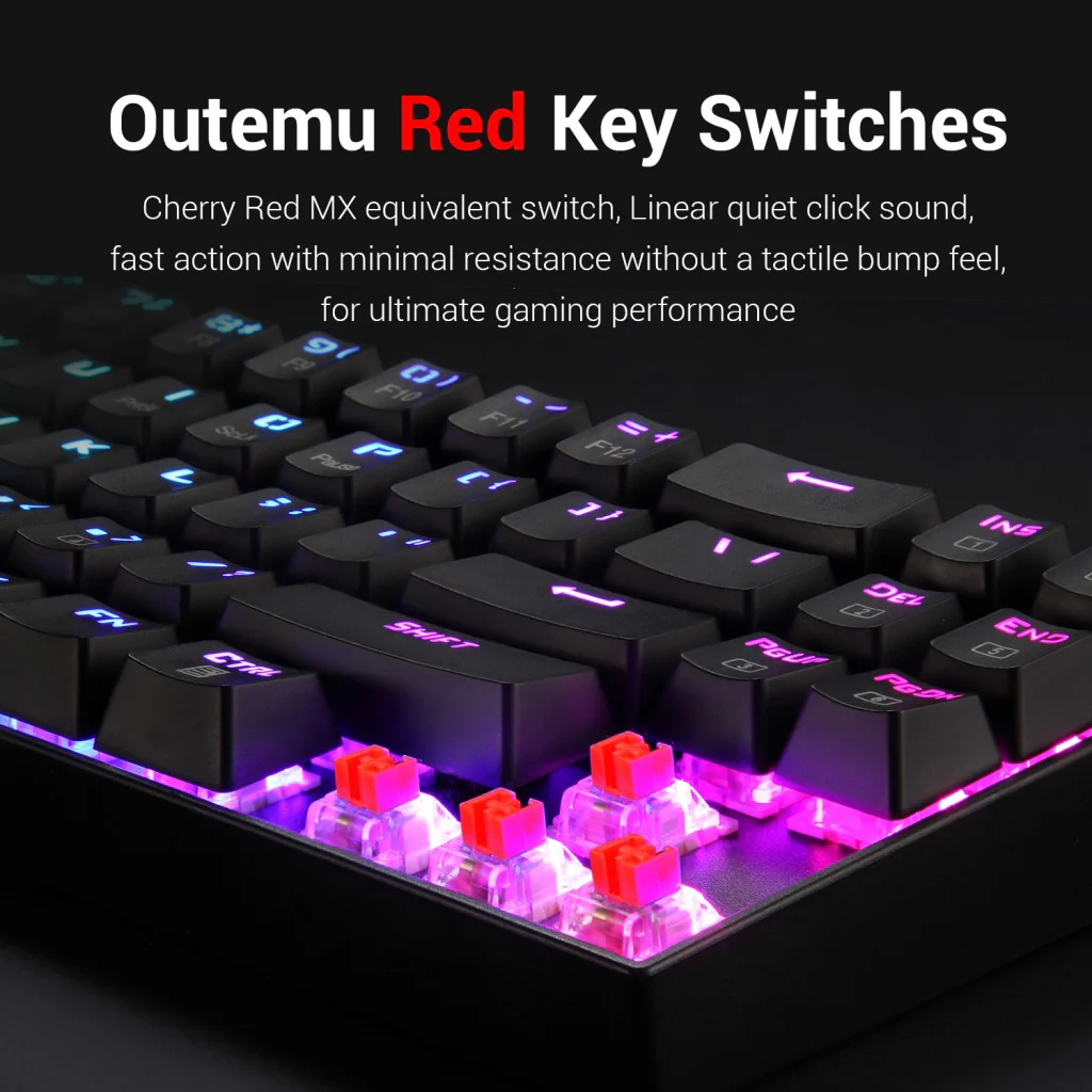 Redragon K599 Deimos Wireless Mechanical Gaming Keyboard - Image 3