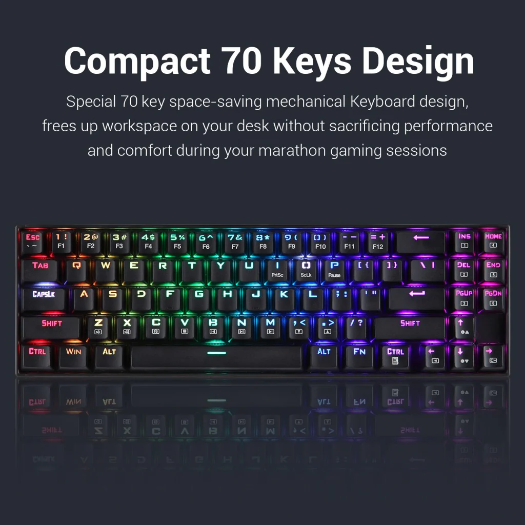 Redragon K599 Deimos Wireless Mechanical Gaming Keyboard - Image 4