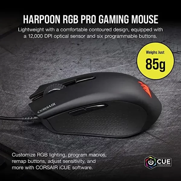 K55 + HARPOON RGB Keyboard and Mouse Combo - Open Box - Image 3