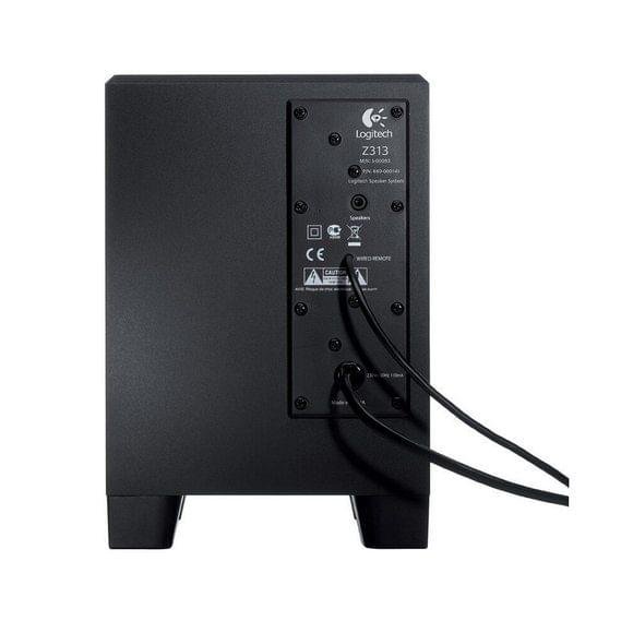 Logitech Z313 2.1 Speaker System With Subwoofer – Balanced PC Audio 2 Logitech Z313 2.1 Speaker System With Subwoofer – Balanced PC Audio - Image 2