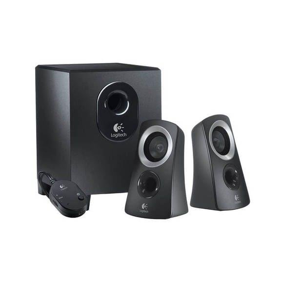 Logitech Z313 2.1 Speaker System With Subwoofer – Balanced PC Audio 1 Logitech Z313 2.1 Speaker System with subwoofer black