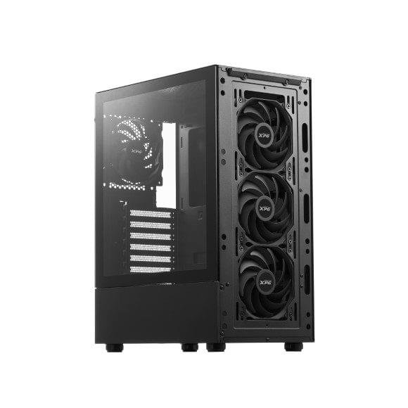 XPG VALOR MESH Mid Tower Gaming Case Black – High Airflow ATX PC Chassis 4 XPG VALOR MESH Mid Tower Gaming Case Black – High Airflow ATX PC Chassis - Image 4