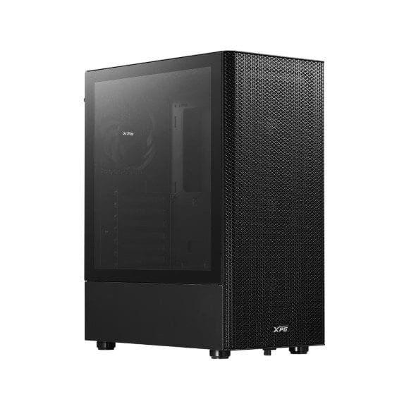 XPG VALOR MESH Mid Tower Gaming Case Black – High Airflow ATX PC Chassis 1 XPG VALOR MESH Mid Tower Gaming Case Black front mesh panel