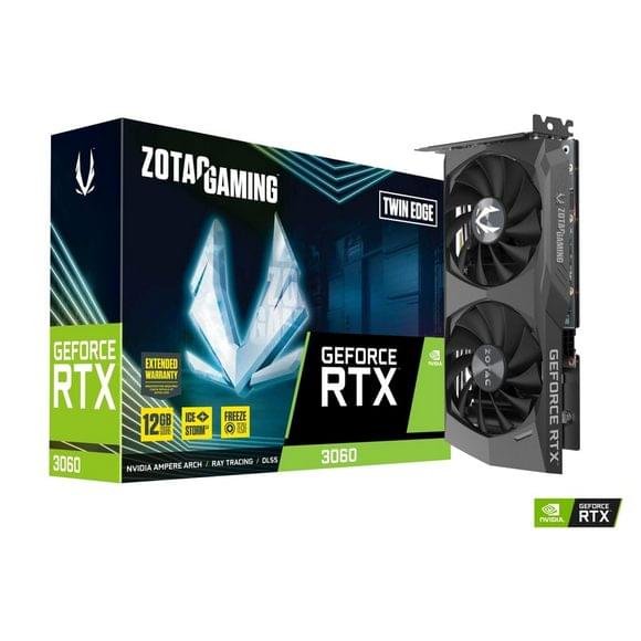 ZOTAC RTX 3060 12GB Graphics Card – Advanced Ray Tracing and DLSS 1 ZOTAC RTX 3060 12GB graphics card