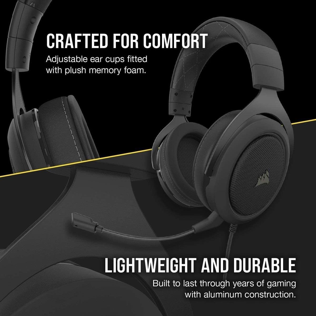 Corsair HS60 Pro Surround Gaming Headset (Open Box ) - Image 3