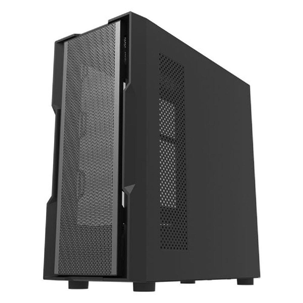 DarkFlash DK431 RGB Mid‑Tower ATX Gaming Case Black – High Airflow ARGB Mesh Chassis - Image 3