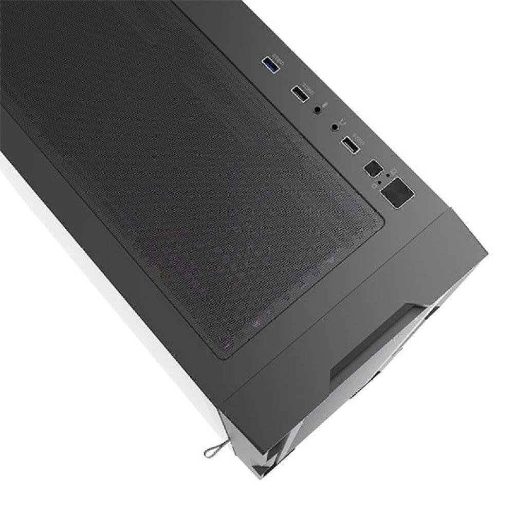 DarkFlash DK431 RGB Mid‑Tower ATX Gaming Case Black – High Airflow ARGB Mesh Chassis 4 DarkFlash DK431 RGB Mid‑Tower ATX Gaming Case Black – High Airflow ARGB Mesh Chassis - Image 4